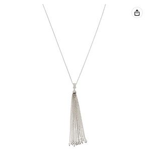 Jessica Simpson Tassel Pendant Necklace